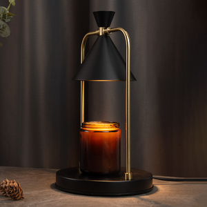 Modern Eco-Friendly Glass Table Lamp Black Dome Shade Flexible <b>Neck</b> Warm White LED <b>Light</b> Source U-Shaped Frame for Bedroom Use - Product Image 6