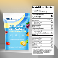 Sobres de Polvo para Bebida Energética Personalizada, Suplemento de Electrolitos para una Mejor Hidratación, Vitaminas, Suplemento para el Cuidado de la Salud