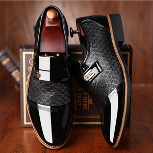 Scarpe da <span class=keywords><strong>uomo</strong></span> alla moda da <span class=keywords><strong>uomo</strong></span> scarpe Oxford a punta classica formale <span class=keywords><strong>elegante</strong></span> da sposa per gentiluomo - Product Image 4