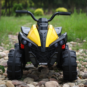 Moto Elettrica per Bambini in Offerta, Auto a Batteria per Bambini, 4 Ruote, Fuoristrada, ATV da <span class=keywords><strong>Spiaggia</strong></span>, per Bambini dai 2 ai 7 Anni - Product Image 4