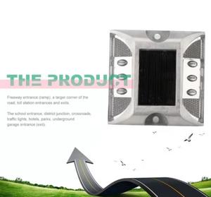 <span class=keywords><strong>Botts</strong></span> chấm lớn lên vỉa hè đánh dấu nhôm Led Powered phản chiếu Mèo Mắt năng lượng mặt trời đường Stud ánh sáng - Product Image 6