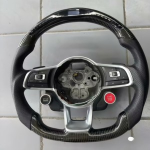 <span class=keywords><strong>Volante</strong></span> de Fibra de Carbono para Automóvil Volkswagen Golf 4 5 6 7 8 <span class=keywords><strong>GTI</strong></span> R MK5 MK6 <span class=keywords><strong>MK7</strong></span> MK8 - Product Image 5