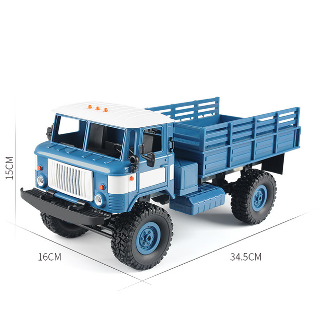 1/16 Ratio 4 Channel Green RC Car High Speed Off Road Monster RC Army Truck for Sale