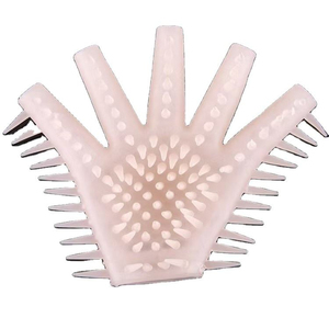 Gants de massage génital féminin de haute qualité, gants à dents de loup pour la masturbation, gants sexuels en silicone pour adultes pour jeux SM, jouets sexuels - Product Image 2
