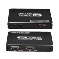 Carte de capture vidéo 4K 60Hz USB C 3.2 HDMI Carte vidéo 2K 120FPS Type-C 1080P 240FPS Video Grabber Live Streaming pour caméra PS5