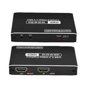 Carte de <span class=keywords><strong>capture</strong></span> vidéo 4K 60Hz USB C 3.2 HDMI Carte vidéo 2K 120FPS Type-C 1080P 240FPS <span class=keywords><strong>Video</strong></span> Grabber Live Streaming pour caméra PS5 - Product Image 3