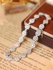 Brazalete de Diamantes Naturales de Lujo Xinfly de 4.32CT, PT850, Alta Calidad, Brazalete Completamente Adornado con Diamantes, Excelente Relación Calidad-Precio - Product Image 3