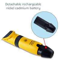 Tondeuse à poils pour chien sans fil LILIPRO ZP-295, faible bruit, tondeuse électrique pour animaux de compagnie, machine à tondre, kit de toilettage pour chat rechargeable