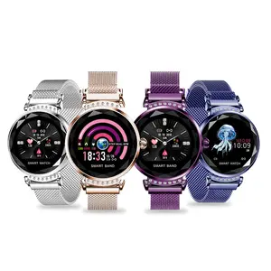 Reloj inteligente deportivo de lujo para mujer, pulsera resistente al agua IP68 con monitor de ritmo cardíaco y presión arterial durante el sueño - Product Image 1
