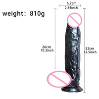 Dildos Grandes para Mujeres, Dildo Enorme de 12 Pulgadas, Dildo XXL para Mujeres, Dildo Realista de Fantasía, Dildo Grande, Dildo Realista Enorme para Hombres