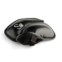 12 pièces épais cuir synthétique Golf fer tête couvre accessoires de Golf en plein air cadeaux Club fer protection Golf Club couverture