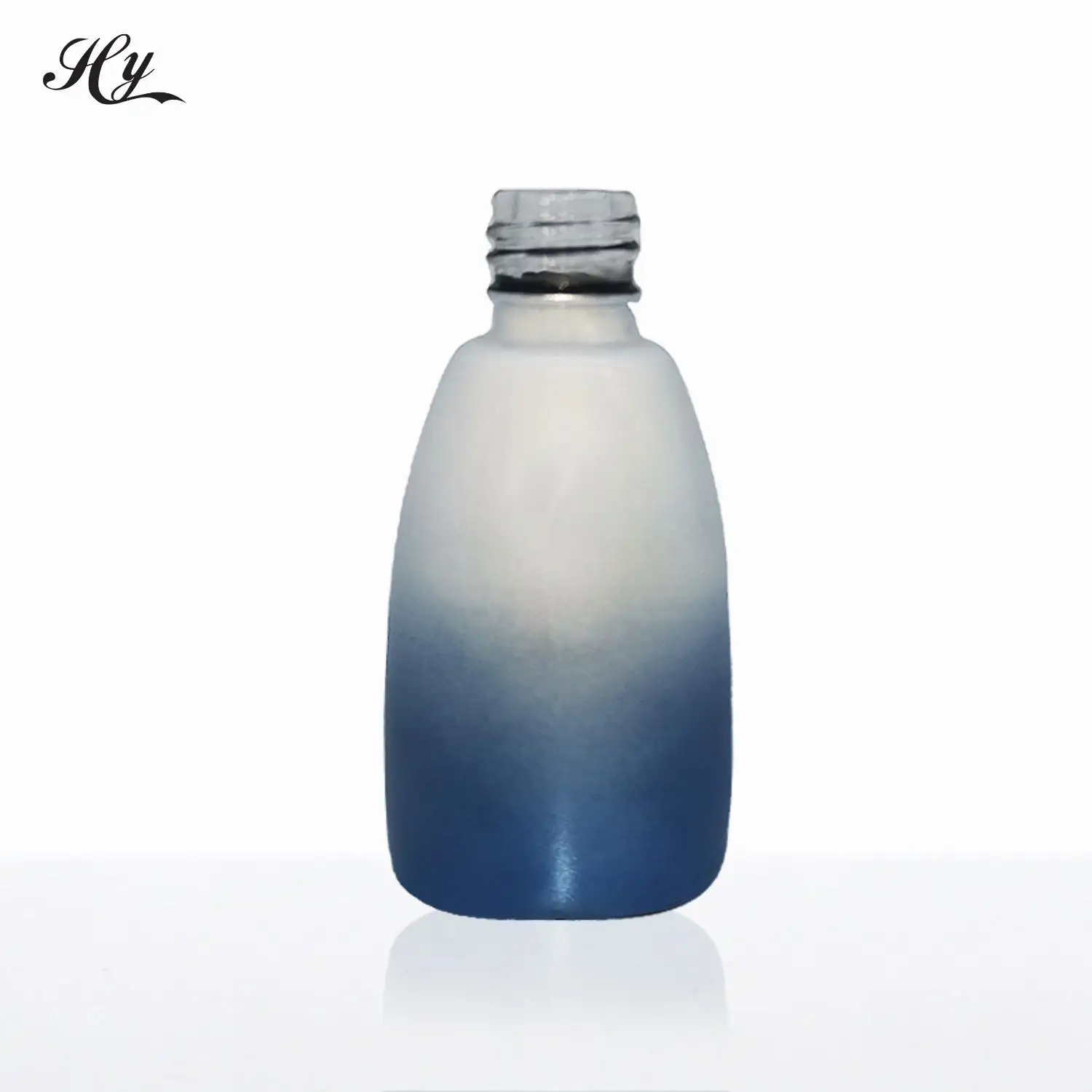 Hanya Blue Gradient 10 15 13ml Unique Glossy Empty Uv Nail Varnish Set Packaging Gel Polish Bottle