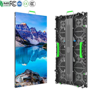 Mur vidéo LED HD pour événements d'entreprise, modules frontaux P2.6 pour fond de scène, écran LED 500x500mm