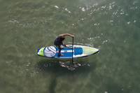 Planche de paddle gonflable de 11 pouces en PVC/EVA du fabricant chinois IBoard pour la randonnée aquatique