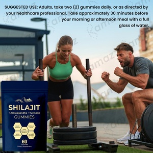 Gommose di Shilajit, Ashwagandha e Curcuma Amaz OEM ODM, <span class=keywords><strong>Integratori</strong></span> <span class=keywords><strong>Minerali</strong></span> ed Erboristici, Gommose di Shilajit Naturale Puro dell'Himalaya - Product Image 3
