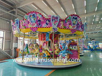 Manèges d'amusement montés sur remorque en métal gonflable pour école portable en plein air