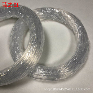 Led Fiber Optic Lights 2.0Mm Transparent Side Emitting Cable Full Body Lighting For Automotive Ambient Light Strip - Product Image 2