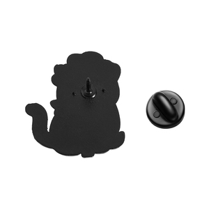 Épingles en émail <span class=keywords><strong>chat</strong></span> Cowboy mignon FunnyKitten dans des bottes de Cowboy et chapeau dessin animé animaux broches revers Badge bijoux cadeaux pour les amis - Product Image 5