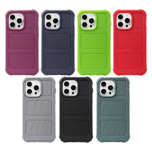 Étui de téléphone antichoc 3-en-1 en TPU pour 15/14/13/12/<span class=keywords><strong>11</strong></span> avec design sportif et décoration intégrée - Product Image 1