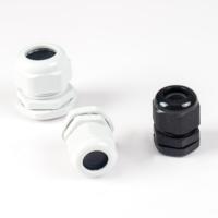 Conception en nylon imperméable de coude des glandes de câble 90 ° pour des connexions flexibles de conduit