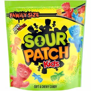 Custom Printed 35g Mylar Bags Smellproof Foil Laminated Edibles Baggies Packaging Pouch Smell Proof Sour Candy Gummies