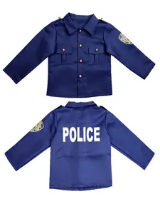 Самый популярный детский костюм шерифа из 3 предметов, костюм полицейского офицера для детей, Детский наряд на День карьеры