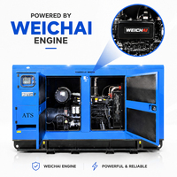 Leiser Dieselgenerator Weichai Kraftaggregat Flexible Leistungsauswahl 200-300kVA für Temporäre Mobile Energieversorgungsprojekte