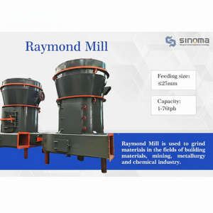 3R2615 Molino de molienda de piedra pequeña Línea de polvo de calcita Planta Raymond Máquina de molienda - Product Image 1