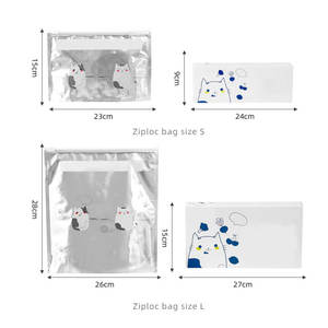 Sacs de rangement portables imperméables pour enfants, cubes d'organisation modernes pour bagages, sacs de rangement pour vêtements, sacs de voyage en tissu pour la salle de bain - Product Image 6