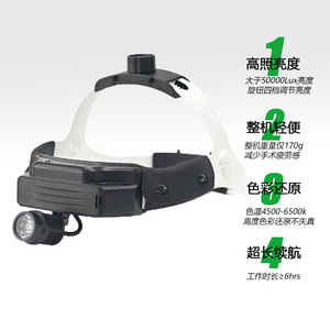 Lámpara Quirúrgica LED Recargable Micare MF-JD2900 de 3W para Exámenes de Otorrinolaringología y Cirugía Oral - Product Image 3