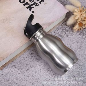 Stainless Steel Double Wall Tumbler With Lid <b>for</b> Travel and Hiking, Vacuum Insulated, Factory Direct, Modern Design - Product Image 2