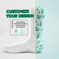 Chaussettes personnalisées avec logo DIY, design unisexe, amusantes, colorées, originales, pour femmes et hommes, service OEM