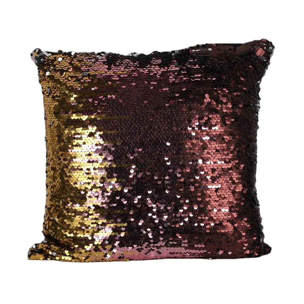 Nieuwe Ontwerp Sequin 40X40 Kussenhoes Bling, Coussin Home Decoratie Kussensloop Decoratieve Kussen Kussen/