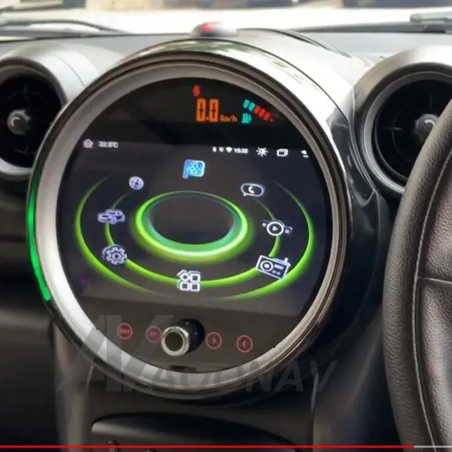 GPS الروبوت 10.0 راديو السيارة لسيارات BMW ميني كوبر R56 R60 R51 2006 2007 2008-2014 سيارة الصوت مشغل وسائط متعددة لاسلكية Carplay