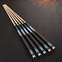 Queue de billard professionnelle Predator en bois d'érable de haute qualité, 12,5 mm, 1/2 split
