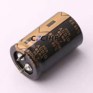 LAO-35V822MS35PX # Condensateur électrolytique en aluminium à encliquetage, composant traversant (THT), D25xL40mm 8200uF 35V 25mm 40mm - Product Image 1