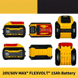 Batería de Iones de Litio para Herramientas Eléctricas Inalámbricas Dwalt DCB615 <span class=keywords><strong>FLEXVOLT</strong></span> 20V <span class=keywords><strong>60V</strong></span> MAX 15Ah de Alta Capacidad, en Stock - Product Image 6