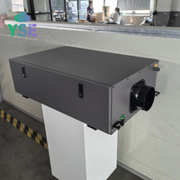 Stérilisateur d'air pour conduits, purificateur d'air électrostatique pour plafond, idéal pour les écoles, hôpitaux, bureaux, immeubles et appartements