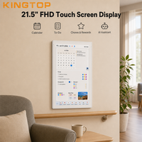 Pabrik Kalender Pintar Layar Kalender WiFi 21,5 Inci Android 15 32GB ROM Kalender Dinding Digital untuk Ruang Kelas Sekolah
