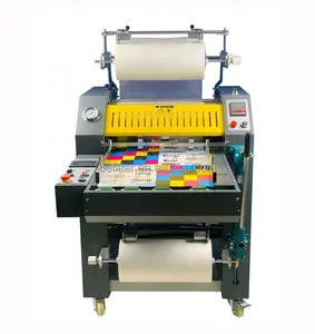 Máquina de laminação a quente para impressão, laminadora térmica semiautomática hidráulica de papel