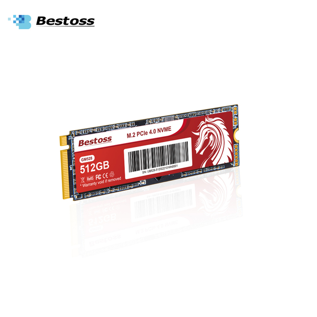 Bestoss High-Performance 2280 M.2 NVME PCIE4 1TB 2TB Internal SSD 4500-4800MB/s Read/4000-4400MB/s Write for Laptop Applications