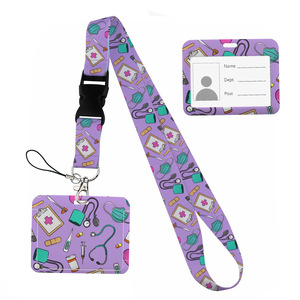 Lanyards de Poliéster Lailina 2026 para Médicos y Enfermeras con Gancho para Tarjetas de Identificación y Porta Tarjetas - Product Image 4
