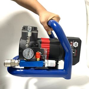 1.5LBattery Power Oil-Free Rocking Piston High Pressure Brushless Low Noise <b>Air</b> Compressor Portable Cordless Blowing Dust <b>Air</b> - Product Image 3