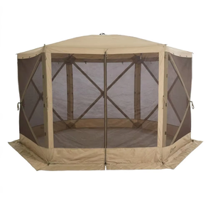 <span class=keywords><strong>Tente</strong></span> <span class=keywords><strong>de</strong></span> camping instantanée à 6 côtés, imperméable, avec murs en maille anti-insectes, pour le camping en famille en plein air - Product Image 2