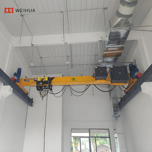 Precio de fábrica grúa aérea europea 3ton 4ton 5ton 10ton 12ton 16ton a prueba de explosiones solo haz puente grúa precio - Product Image 1