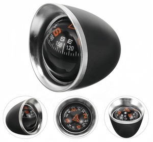 Mini Bảng điều khiển la bàn bóng kỹ thuật số <span class=keywords><strong>LED</strong></span> kính lúp ô tô la bàn làm bằng nhựa - Product Image 2