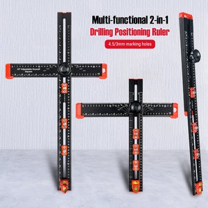 Règle <span class=keywords><strong>de</strong></span> positionnement en T réglable en aluminium <span class=keywords><strong>de</strong></span> 24 pouces pour le <span class=keywords><strong>perçage</strong></span> DIY, <span class=keywords><strong>gabarit</strong></span> <span class=keywords><strong>de</strong></span> <span class=keywords><strong>perçage</strong></span> pour tiroirs et portes d'armoires OEM ODM - Product Image 1