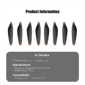 ชุดใบพัดพับได้ 6 นิ้ว <span class=keywords><strong>DJI</strong></span> <span class=keywords><strong>Mini</strong></span> 4 <span class=keywords><strong>Pro</strong></span>/<span class=keywords><strong>mini</strong></span> <span class=keywords><strong>3</strong></span> <span class=keywords><strong>Pro</strong></span> ของแท้ CW อุปกรณ์เสริมสำหรับโดรนสำหรับผู้เริ่มต้น - Product Image 2
