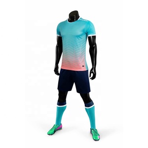 Special offer retro soccer jersey 100% Polyester Thiland quality Football uniforms - Product Image 4