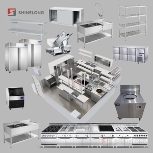 Professional modular <strong>commercial</strong> <strong>heavy</strong> <strong>duty</strong> <strong>kitchen</strong> <strong>equipments</strong> stainless steel FURNOTEL/SHINELONG - Product Image 2